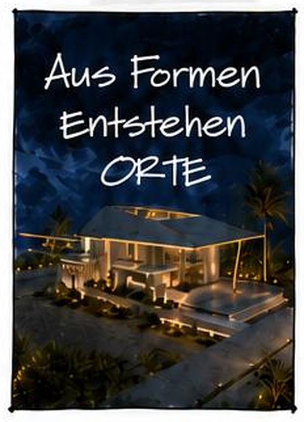 Aus Formen Entstehen ORTE — beleuchtetes Gebäude bei Nacht